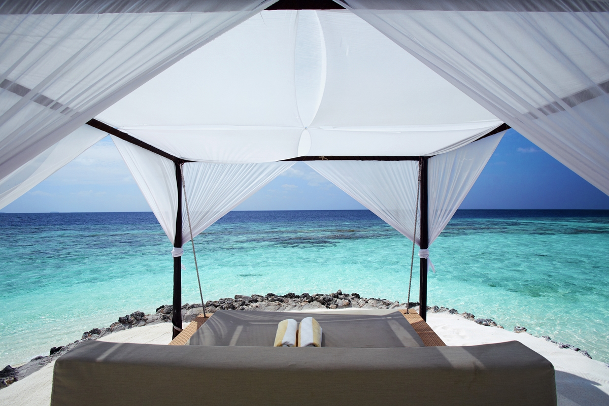 Privates Dining am Meer