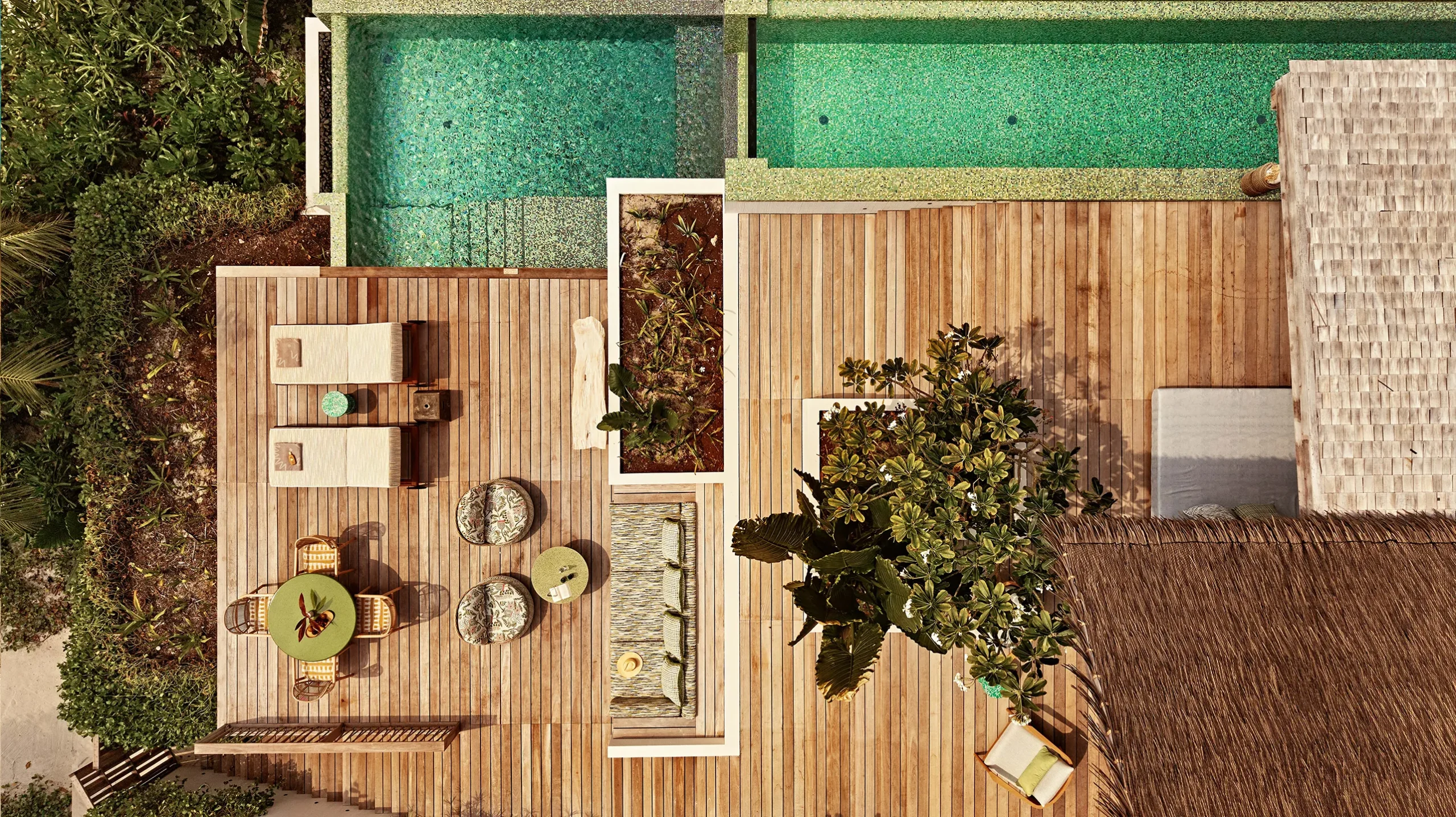Terrasse einer Somewhere Residence