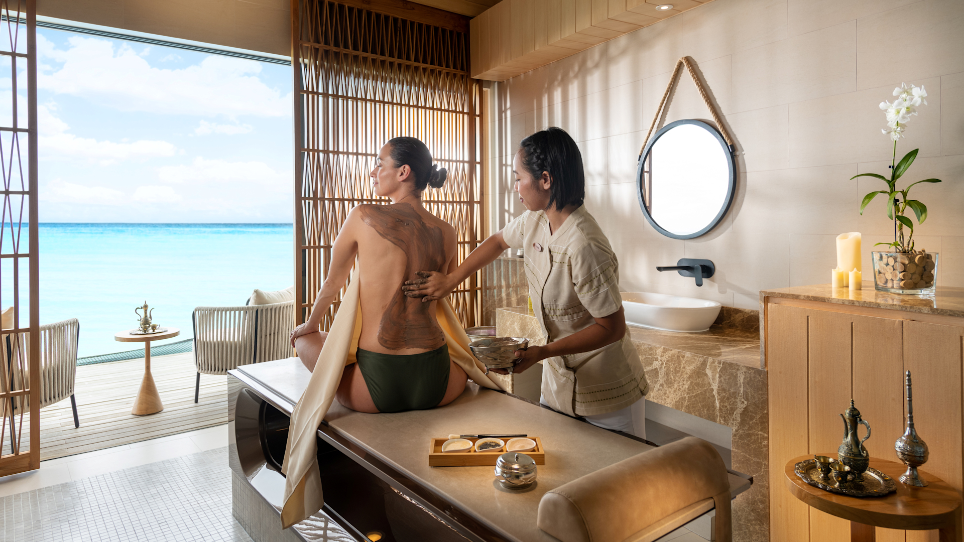 Spa-Moment im Amingiri Spa