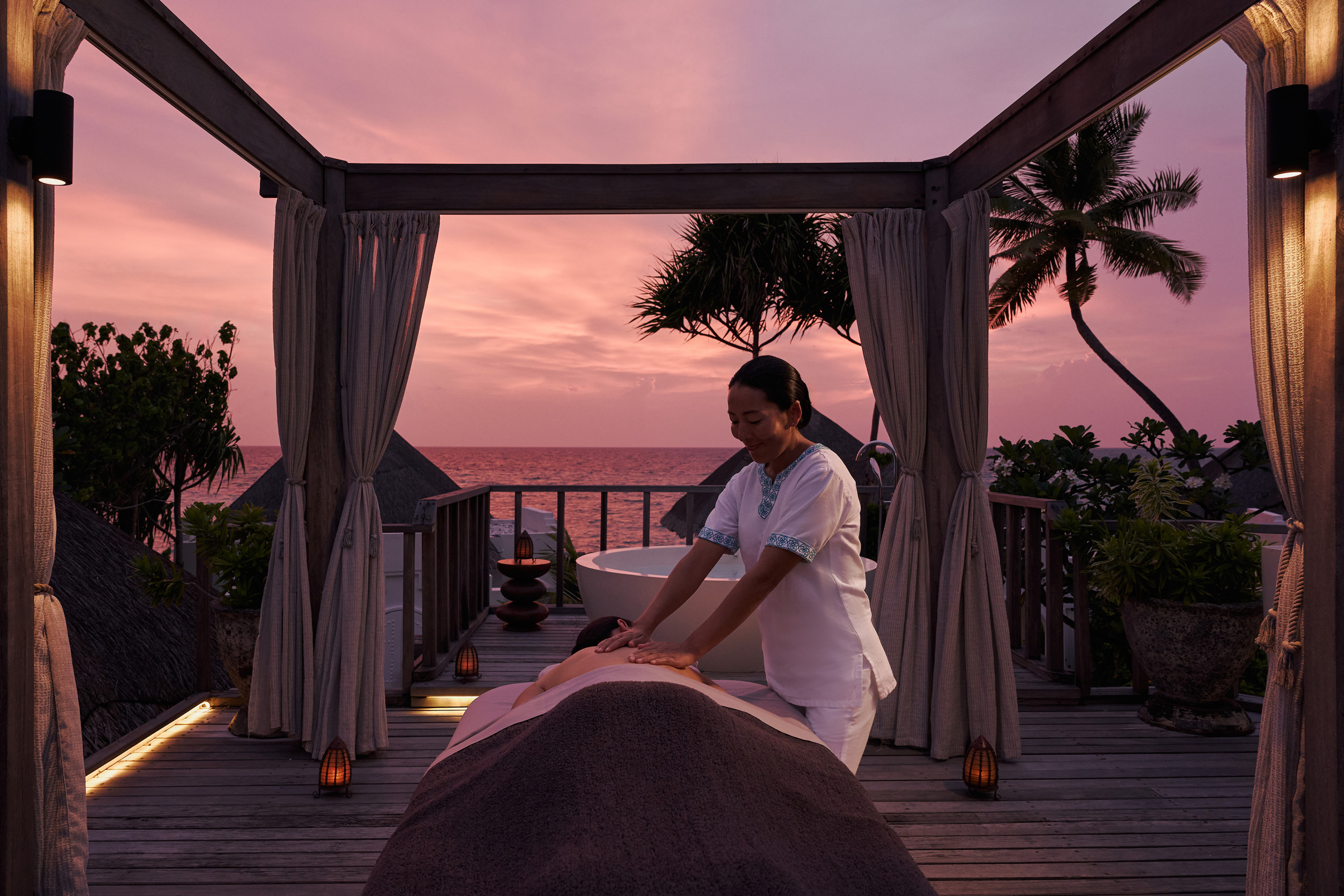 Einblick in Four Seasons Kuda Huraa