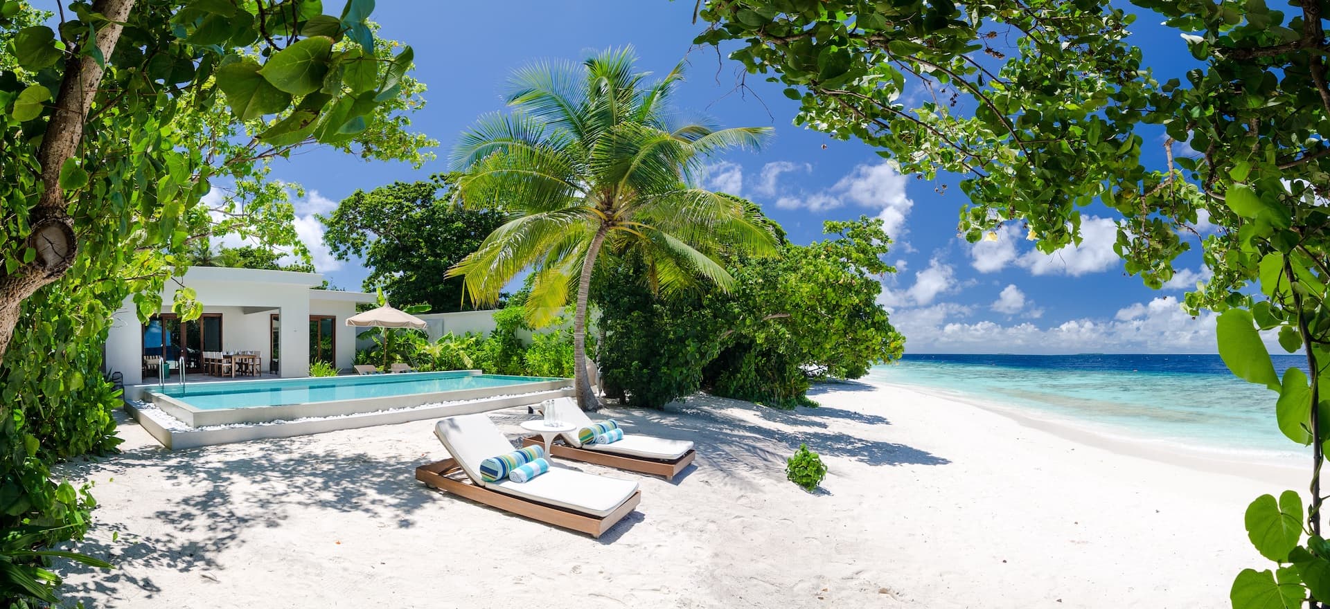 Strandvilla mit zwei Schlafzimmern - Bild 1